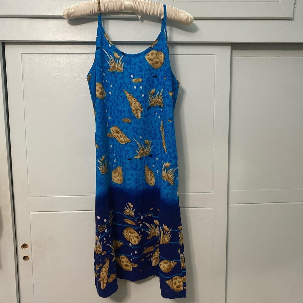 Vintage Easy Living Seashell Dress